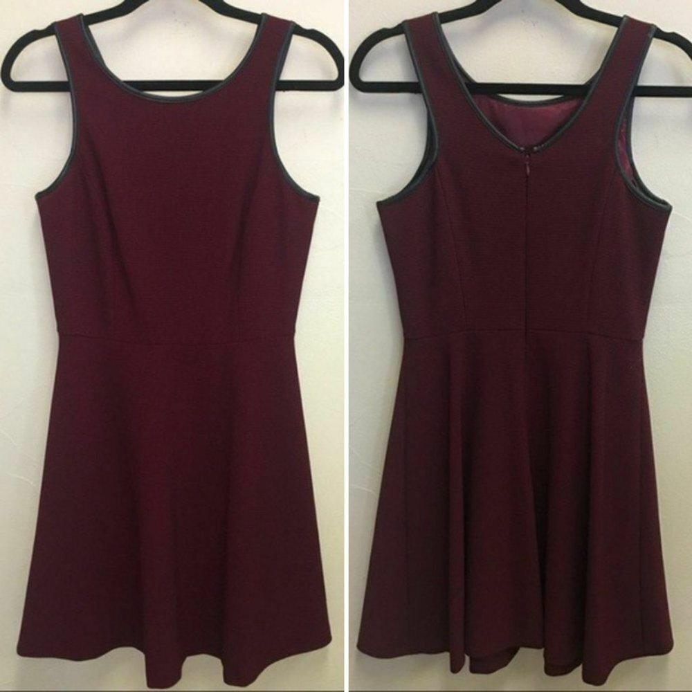 Gianni Bini Red‎ Fit & Flare Tank Mini Dress Size 4
